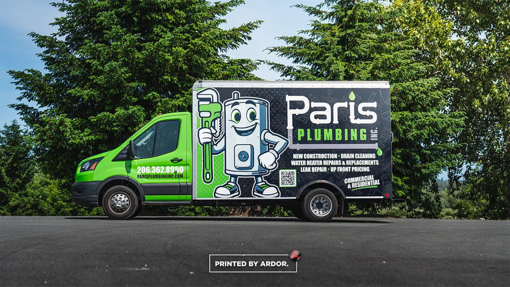 Box truck wrap