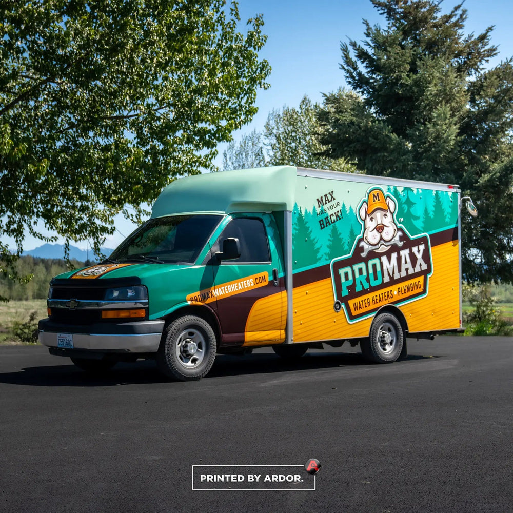 Box truck wrap
