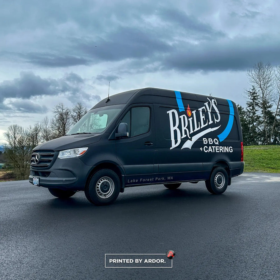 Sprinter van wrap printed on Avery film by Ardor Printing